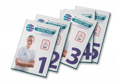 Contenido descargable del curso de skincare